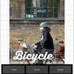 Billeder fra Phonto applikationen fra Google Play Store