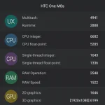 HTC One M8s screenshot