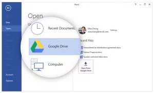 Google Drev plugin til Microsoft Office