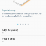 Galaxy S6 Edge - edgefunktioner