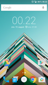 OnePlus 2 startskærm