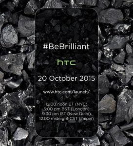 HTC event den 20. oktober 2015