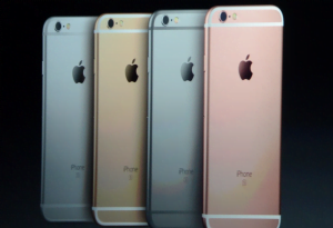 Farver på iPhone 6S