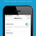 Screenshots fra Adblock Browser