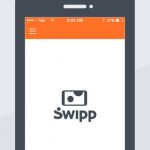 Screenshots fra Swipp applikationen