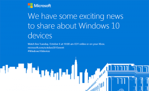 Windows 10 event - 6. oktober 2015