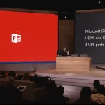 Lumia 950 XL fungerer som PC'er når den tilsluttes en ekstern skærm
