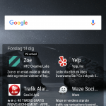 Screenshot fra HTC One A9