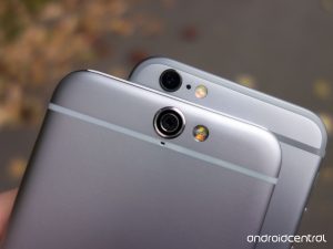 HTC One A9 og Apple iPhone 6S (Foto: Androidcentral)