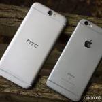 HTC One A9 og Apple iPhone 6S (Foto: Androidcentral)