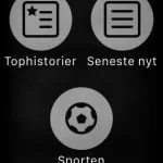 TV 2 Nyhedscenter på Apple Watch