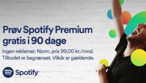 Tilbud på Spotify Premium via Google Chromecast