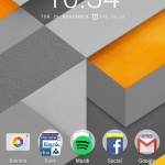 Skærmbillede - Nexus 5X