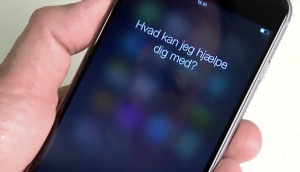 Siri på iPhone (Foto: MereMobil.dk)