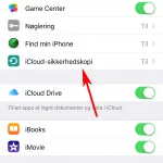 Backup i iCloud