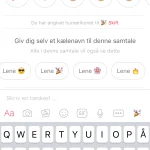 Personliggør dine chats i Facebook Messenger