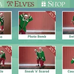 Screenshots fra applikationen Santa Spy Cam 3