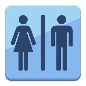 Screenshots fra applikationen FindToilet