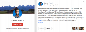 Sundar Pichai afslører Google I/O 2016