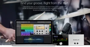 Fotos fra Apples hjemmeside i kampagnen omkring deres musikprogram Logic Pro X
