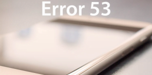 Error 53 rammer iPhone og iPad der uautoriseret har fået udskiftet Touch ID-knappen.