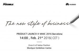 Huawei afholder event til MWC