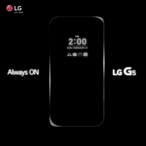 LG G5 er Always On (Foto. LG)