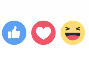 Facebook Reactions (Foto: MereMobil.dk)