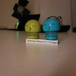 Testfoto fra Samsung Galaxy S7 Edge taget i et mørkt rum med fotolys (Foto: MereMobil.dk)