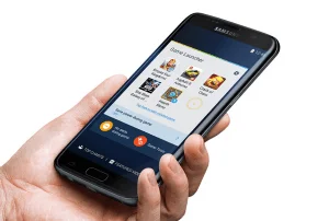 Galaxy S7 med Game Launcher (Foto: Samsung)