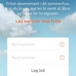 Screenshots fra Viasat Sommerhus applikation