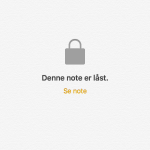 Sådan låser du en Note i iOS 9.3 (Foto: MereMobil.dk)