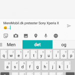 Screenshots fra Sony Xperia X (Foto: MereMobil.dk)