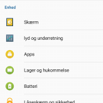 Screenshot fra Sony Xperia X (Foto: MereMobil.dk)