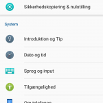 Screenshot fra Xperia XA (Foto: MereMobil.dk)