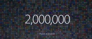 2 millioner apps i Apples App Store (Foto: GSMArena.com)