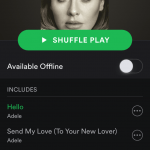 Adele's album "25" er nu at finde i Spotify og andre streamingtjenester (Foto: MereMobil.dk)