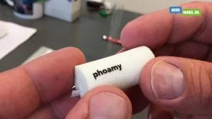 Phoamy fjerner vindstøjen (Foto: MereMobil.dk)