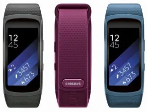 Lækket billede af Samsung Gear Fit 2