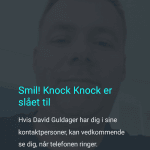 Google Duo, info om Knock Knock på Android (Foto: MereMobil.dk)