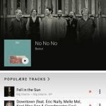 Screenshots af Apple Music til Android (Kilde: Google Play Store)