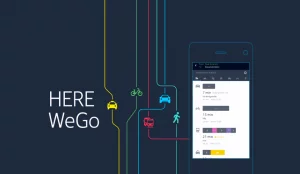 HERE WeGo screenshots