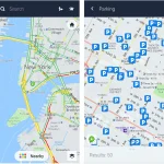HERE WeGo screenshots