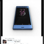 Billeder lækket af det der ventes at blive Sony Xperia XR (Kilde: @OnLeaks)