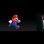 Super Mario Run, præsenteret af Nintendo ved Apples september 2016 event (Foto: MereMobil.dk)
