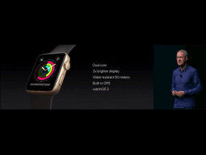 Apple præsenterer Apple Watch Series 2 (Foto: MereMobil.dk)