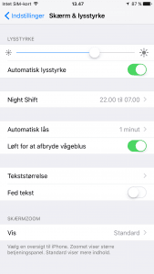 iOS 10 - Raise to wake (Foto: MereMobil.dk)