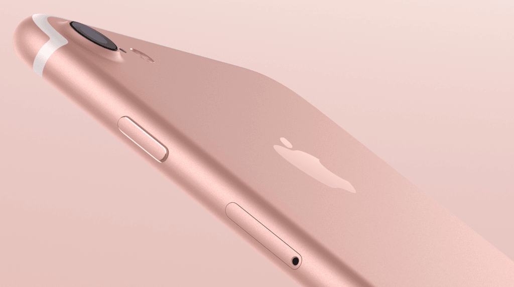iPhone 7 i Rosa Guld (Foto: Apple)