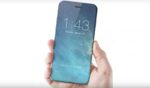 Kant-til-kant skærm og ingen hjemknap - koncepttegning af iPhone (Foto: ConceptsiPhone)