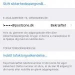 3. Vælg Indstil tofaktorgodkendelse